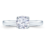 Platinum 0.40ct Round Brilliant Cut Diamond Solitaire Engagement Ring