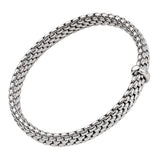 FOPE 18ct White Gold Vendome Flex-It Diamond Bracelet 01M02BX_BB_B_XBX