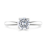 Platinum 1.01ct Round Brilliant Cut Laboratory Grown Diamond Solitaire Engagement Ring