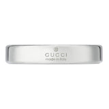 Gucci Tag Silver 4mm Ring YBC774049001