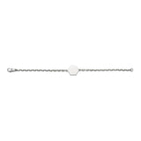Gucci Trademark Silver Hexagonal Bracelet YBA779169001