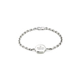 Gucci Trademark Silver Hexagonal Bracelet YBA779169001