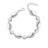 Silver Pebble Bracelet B5573