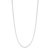 Silver Starburst Necklace N4530