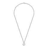 Gucci Interlocking Silver Necklace YBB79635500100U