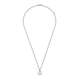 Gucci Interlocking Silver Necklace YBB79635500100U