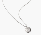 Gucci Crest Silver Boule Necklace YBB87421700100U