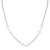 Gucci Staffa Silver Necklace YBB87589500100U