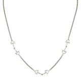 Gucci Staffa Silver Necklace YBB87589500100U