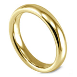 18ct Yellow Gold 4mm Classic Court Gents Wedding Ring