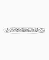 18ct White Gold 2.5mm Medium Court Ladies Polished Wedding Ring
