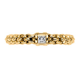 FOPE 18ct Yellow Gold Souls 0.09ct Diamond Ring 09E08AX_BB_G_XGX