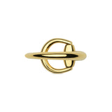 Gucci Horsebit 18ct Yellow Gold Ring YBC795651001