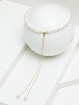 Yana Nesper Transformer 18ct Yellow Gold Akoya Pearl Necklace TR9