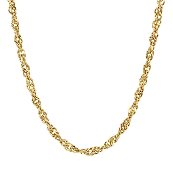 9ct yellow gold singapore necklace
