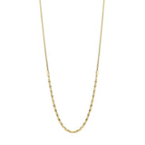 9ct Yellow Gold Beaded Necklace GN397