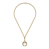 Gucci Horsebit 18ct Yellow Gold Necklace YBB79682300100U