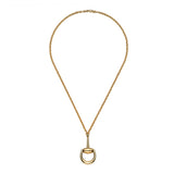 Gucci Horsebit 18ct Yellow Gold Necklace YBB79682300100U