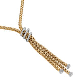 FOPE 18ct Yellow Gold Prima Flex-It 0.49ct Diamond Necklace 75108CX_PB_G_BBX
