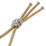 FOPE 18ct Yellow Gold Prima Flex-It 0.49ct Diamond Necklace 75108CX_PB_G_BBX