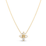 Roberto Coin 18ct Yellow Gold 0.34ct Diamond Love In Verona Necklace ADR888CL2195