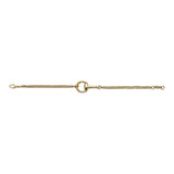 Gucci Horsebit 18ct Yellow Gold Bracelet YBA795812001