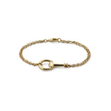 Gucci Horsebit 18ct Yellow Gold Bracelet YBA795812001