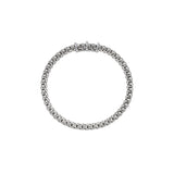 FOPE 18ct White Gold Vendome Flex-It 0.22ct Diamond Bracelet 59202BX_PB_B_XBX