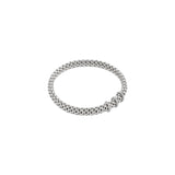 FOPE 18ct White Gold Vendome Flex-It 0.22ct Diamond Bracelet 59202BX_PB_B_XBX