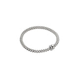 fope 18ct white gold solo flex'it 0.29ct diamond bracelet
