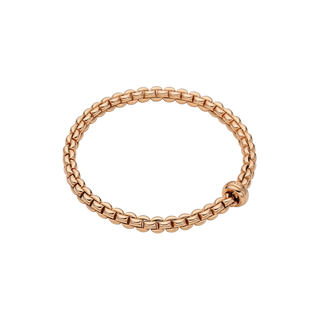 FOPE 18ct Rose Gold Eka Flex-It Bracelet 72110BX_XX_R_XRX