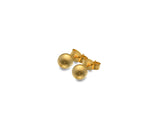 9ct Yellow Gold 5mm Ball Stud Earrings