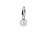 9ct White Gold Pearl Pendant Only GP1011W