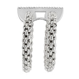 FOPE 18ct White Gold Prima Flex-It 0.15ct Diamond Ring 74008AX_BB_B_XBX