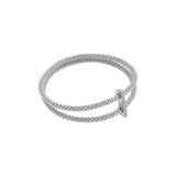 FOPE 18ct White Gold Prima Flex-It 0.17ct Diamond Bracelet 74008BX_BB_B_XBX