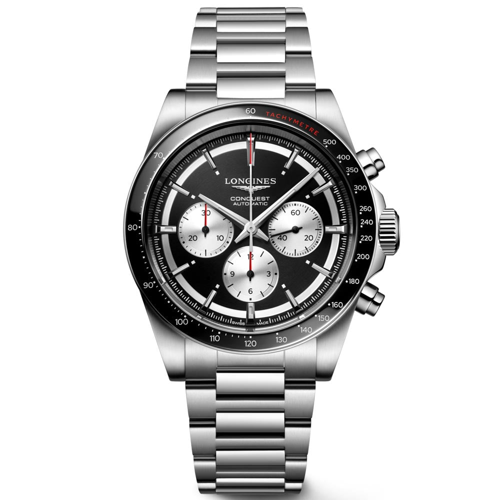 Longines Conquest 42mm Back Dial Automatic Chronograph Gents Watch