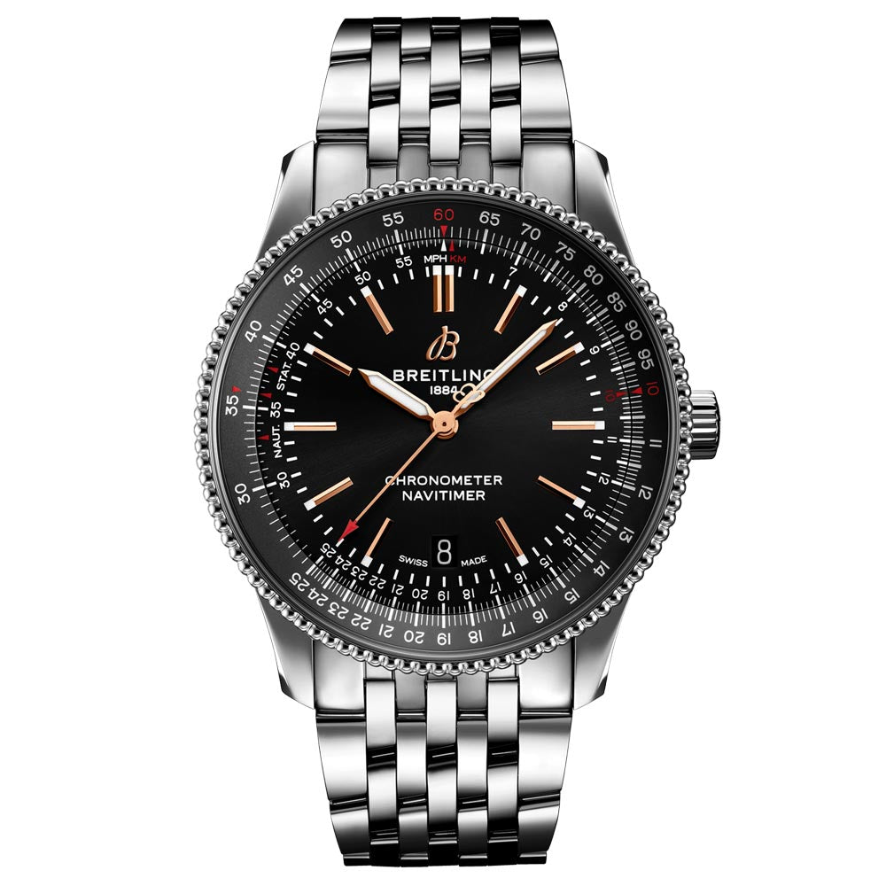Breitling Navitimer 41mm Black Dial Automatic Gents Watch A17326241B1A