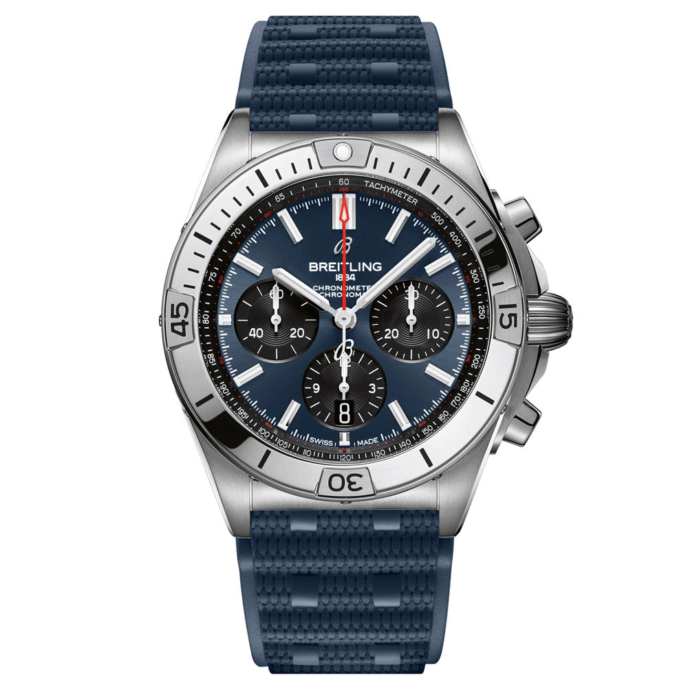 Breitling Chronomat B01 42mm Blue Dial Automatic Chronograph Gents Wat