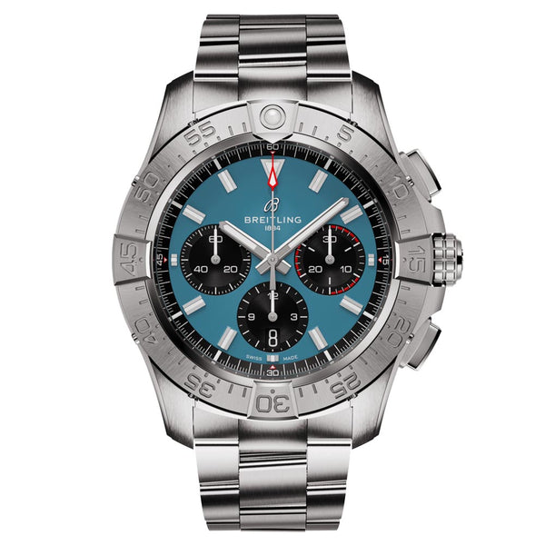Breitling Avenger B01 Chronograph 44mm Blue Dial Automatic Gents Watch AB0147101C1A1