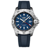 Breitling Avenger 44mm GMT UK Edition Blue Dial Automatic Gents Watch A323203B1C1S1