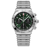Breitling Chronomat B01 42mm Green Dial Automatic Chronograph Gents Watch AB0158101L1A1