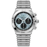 Breitling Chronomat B01 42mm Ice Blue Dial Steel & Platinum Automatic Chronograph Gents Watch PB0158101C1A1