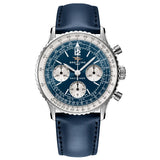 Breitling Navitimer B09 Chronograph 41mm Blue Dial Manual Wound Gents Watch AB0950211C1X1