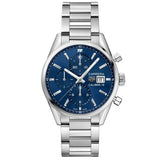 TAG Heuer Carrera 41mm Blue Dial Automatic Chronograph Gents Watch CBK2112.BA0715