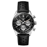 tag heuer carrera calibre th20-00 chronograph black dial 39mm automatic gents watch