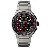 TAG Heuer Formula 1 Chronograph 44mm Black Dial Titanium Automatic Gents Watch CBZ2082.FT8096