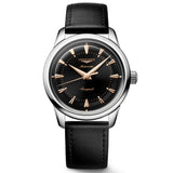 Longines Conquest Heritage 38mm Black Dial Automatic Watch L1.649.4.52.2