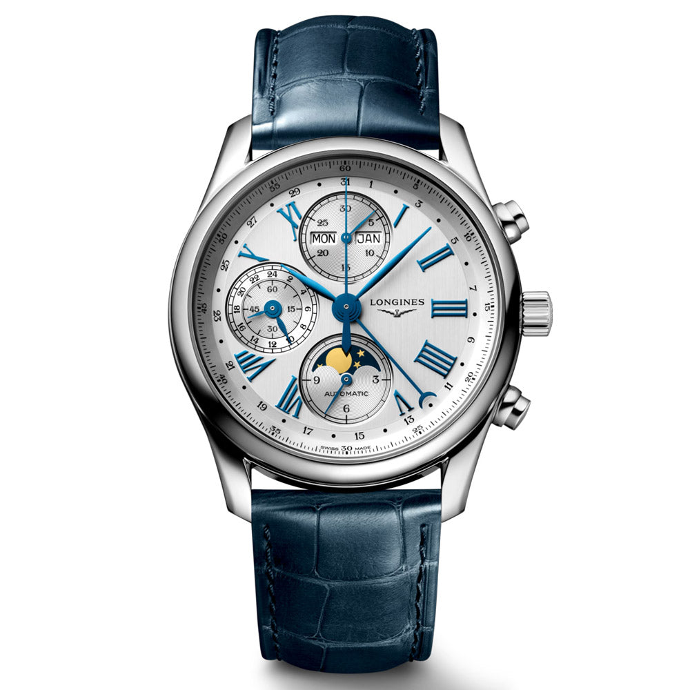Longines Master Collection 40mm Silver Dial Automatic Chronograph Day