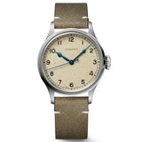 Longines Heritage Military 38.5mm Cream Dial Automatic Gents Watch L2.819.4.93.2