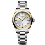 Longines Conquest 30mm Silver Dial Steel and 18ct Yellow Gold Automatic Ladies Watch L3.320.5.70.6